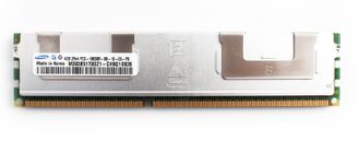 Модуль памяти Samsung DDR3 1333 REG ECC DIMM 4Gb Samsung M393B5170DZ1-CH9 PC3-10600R 1033Mhz  x4  1,5V Dual Rank