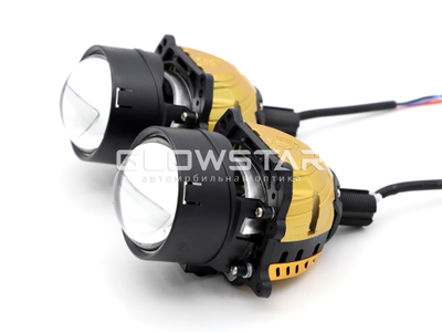 Билед модули Aozoom A15 2.5 дюйма, 2 чипа, 5500K, 12V, 58W/65W, крепление 3R и съемное гаечное (комплект, 2шт)