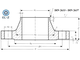 DIN 2633 - DIN 2637 - Фланцы воротниковые Ру 16-100 атмосфер и Ду 10-2000