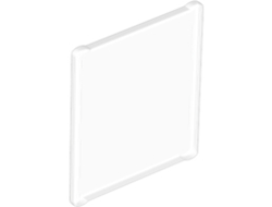 Glass for Window 1 x 3 x 3 Flat Front, Trans-Clear (51266 / 6278710)