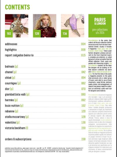 Pre-Collections Magazine Paris &amp; London Spring-Summer 2026