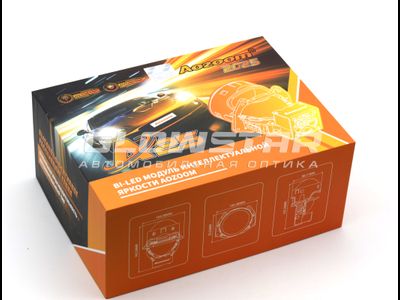 Билед модули Aozoom A25 2025 3.0 дюйма, 2 чипа, 5500K, 12V, 66W/75W, крепление 3R (комплект, 2шт)