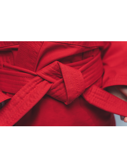 Куртка для самбо ВФС BRAVEGARD Победа Junior красная