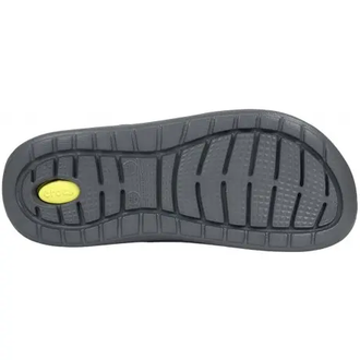 CROCS LITERIDE CLOG ЧЕРНЫЕ С ЖЕЛТЫМ