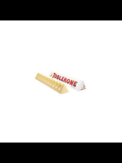 Белый молочный шоколад Toblerone White с медово-миндальной нугой (Швейцария), 100 г