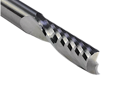 Фреза спиральная по пластику 3x12 s3x50 Z1 HM стружка вверх