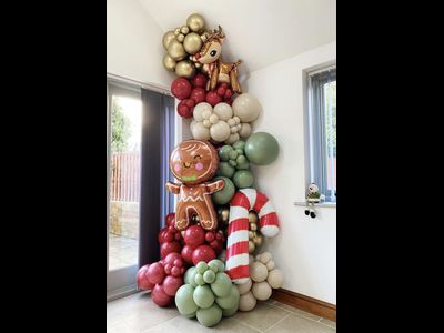 Гирлянда из шаров новогодняя 3.5 м