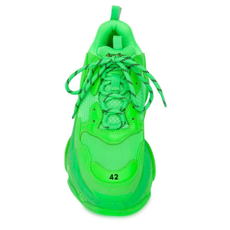 All green best sale balenciaga triple s