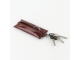 Футляр для ключей BEFLER "Classic", натуральная кожа, на молнии, 55x135 мм, коньяк, KL.8.-1