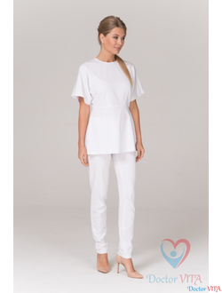 Туника медицинская Dr.Super "Helen" белая