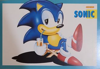 Sonic Музыкальные открытки, Original Music Card, винтажные почтовые открытки, Intpressshop