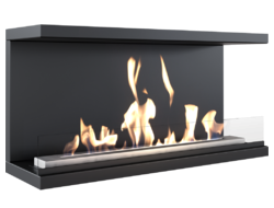 Встраиваемы биокамин X-Ray, TUV со стеклом