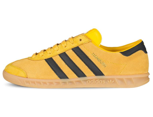 Yellow hamburgs adidas outlet