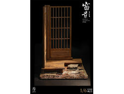 Диорама "Фрагмент японского дома" - КОЛЛЕКЦИОННАЯ ДИОРАМА 1/6 Shadow of window (JPT-006) - JPT Design ? POP COSTUME