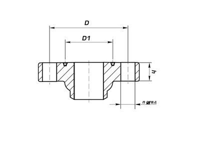 Фланцы устьевого оборудования, Фланцы 28919, гост 33259 фланцы, СЕНСОР, фланец приварной, 33259 2015