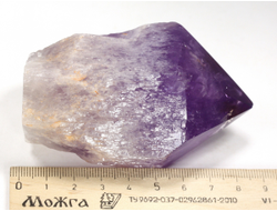 Аметрин, аметист, кристалл полированный со спиленным основанием, Бразилия (85*55*39 мм, 257 г) №37665