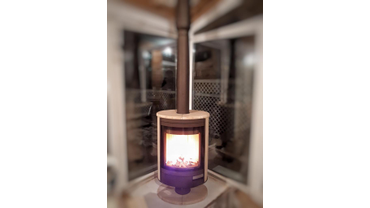 МОНТАЖ ПЕЧИ ROMOTOP STROMBOLI N песчаник