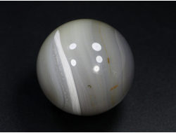 Шар Агат, Ботсвана (35 мм, 58 г) №24474