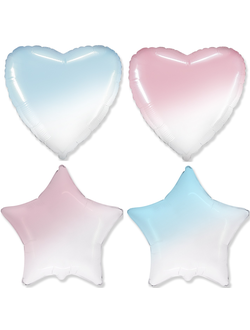 Шар 18"/46 см "Градиент" МИКС