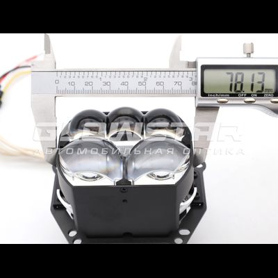 Билед модули Aozoom FLPD-17-01 3.0 дюйма, 12V 60/94W, 5100/7500Lm