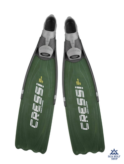Ласты длинные 46/47 разборные Cressi Gara Modular Green