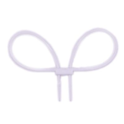 Пара пластиковых наручников белых 1/6 (MA1008) - DID