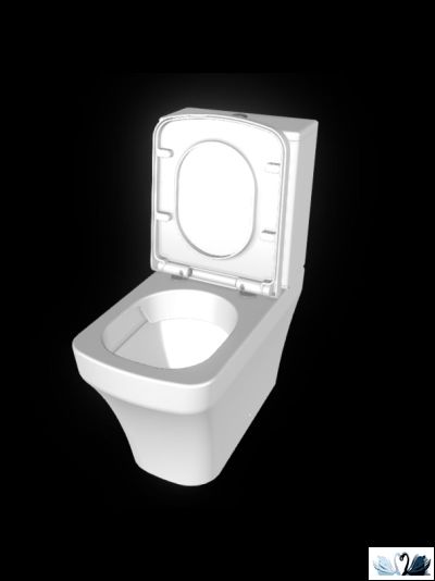 Унитаз Creavit Solo SO361-11CB00E-0000 напольный приставной, в комплекте с бачком MA410.000