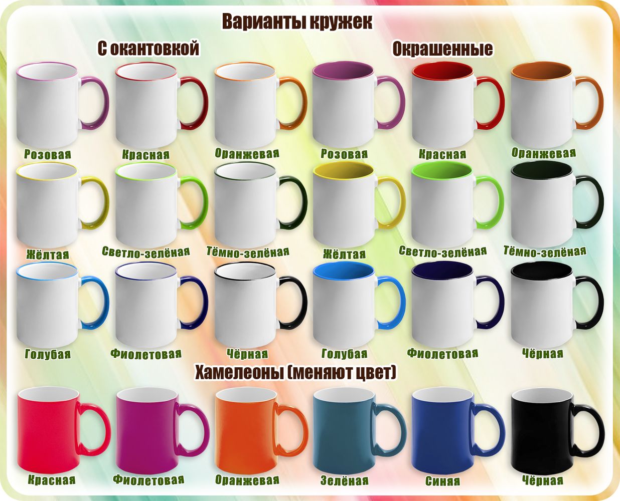 Форма кружки