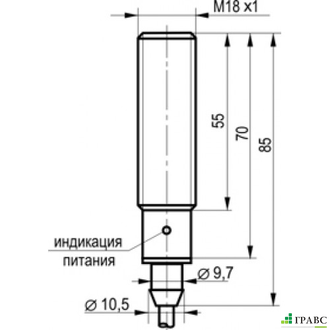 Оптический датчик OY AF44A-2-10-P