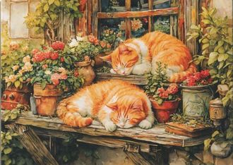 182 Кошачья сиеста