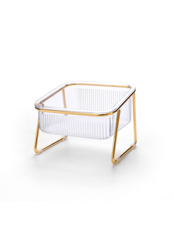 Миска рифленая Gold одинарная