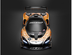 Картина обогреватель, фото Макларен тюнинг 2018 Сенна GTR