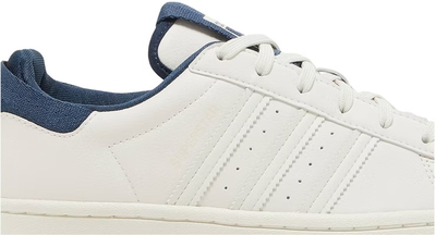 Adidas Superstar Chalk J White Crew Navy