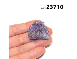 Аметист натуральный (друза) Бразилия арт.23710: 12,4г - 31*27*14мм