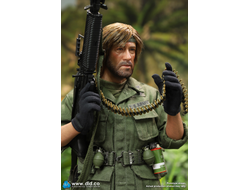 Американский пулеметчик во Вьетнаме (Чак Норрис, "Без вести пропавшие") - Коллекционная ФИГУРА 1/6 Vietnam War U.S. Army – Colonel James (V80184) - DID