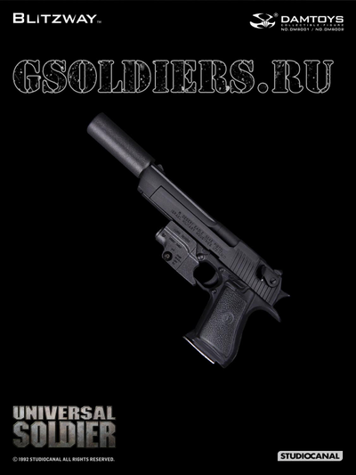Универсальный солдат - коллекционная фигурка 1/6 Andrew Scott - Universal Soldier (DMS001) - DamToys x Blitzway