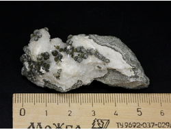 Гиролит на породе, Индия (56*32*24 мм, 33 г) №25568