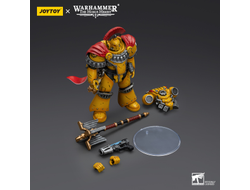 Капеллан Имперских Кулаков (Warhammer Horus Heresy) - КОЛЛЕКЦИОННАЯ ФИГУРКА 1/18 Imperial Fists Legion Chaplain Consul (JT9039) - JOYTOY