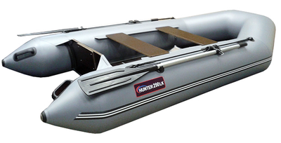 Моторная лодка Хантер 290 ЛК (стационарный транец)