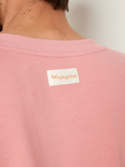 МУЖСКОЙ СВИТШОТ РОЗОВЫЙ "ВДОХНОВЕНИЕ"