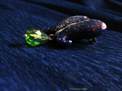 Цветок с Планеты Сокровищ. Брошь-цветок в авангардном стиле