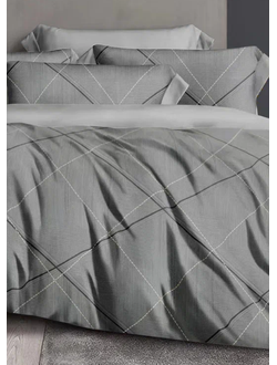 Постельное белье Cleo двуспальное тенсел 180х210х1 230х240х1 50х70(+5)х2 22/1006-TS