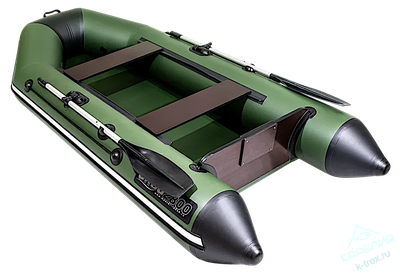 Лодка ПВХ Мастер Лодок Аква 2800Слань-книжка Киль