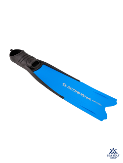 Ласты длинные 44/46 разборные Scorpena X3 Apnea син. (soft)