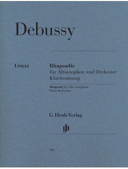 Claude Debussy Rhapsody for Alto Saxophone and Orchestra