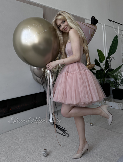 Шар хромированный с фамилиями 1 шт