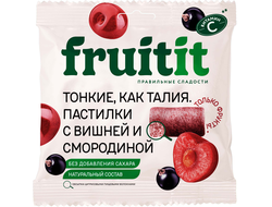 Пастилки "Вишня и смородина", 70г (FRUIT IT)