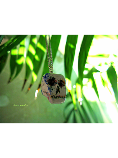 Подвеска &quot;Мексиканский череп&quot; - необычное украшение к Хэллоуину