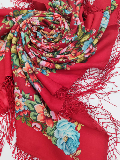 Павловопосадский платок Соловьиные ночи 1891-5