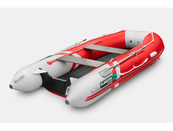 Моторная лодка GLADIATOR E380S красно-белый